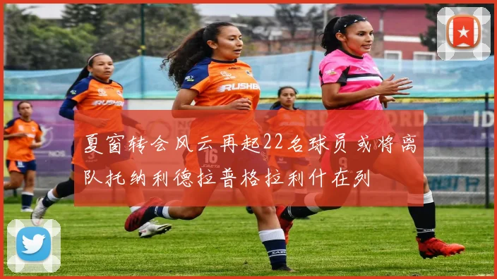 夏窗转会风云再起22名球员或将离队托纳利德拉普格拉利什在列
